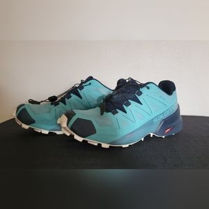 Salomon Speedcross 5 GTX Copen Blue / Navy Women's Size 9